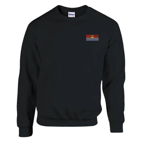 Sweat-shirt Drapeau des Kiribati en broderie - Pixelforma 