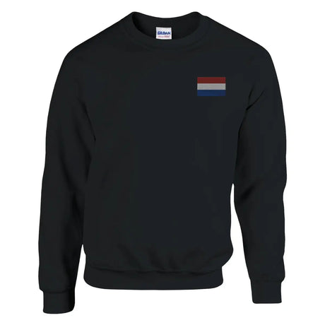 Sweat-shirt Drapeau des Pays-Bas en broderie - Pixelforma 