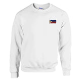 Sweat-shirt Drapeau des Philippines en broderie - Pixelforma 