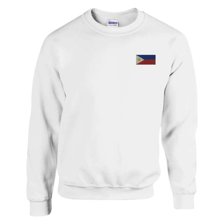 Sweat-shirt Drapeau des Philippines en broderie - Pixelforma 