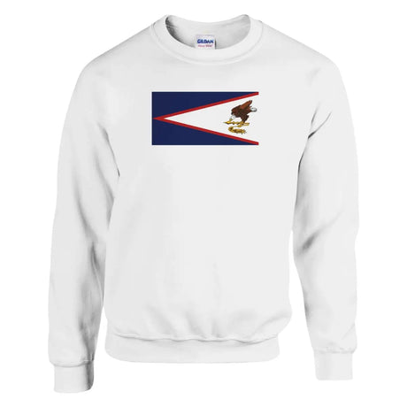 Sweat-shirt Drapeau des Samoa américaines - Pixelforma 