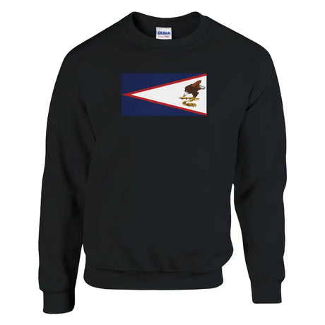 Sweat-shirt Drapeau des Samoa américaines - Pixelforma 