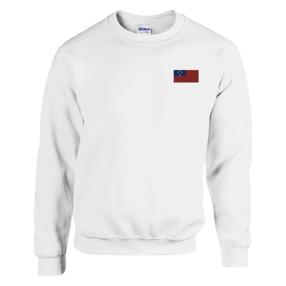 Sweat-shirt Drapeau des Samoa en broderie - Pixelforma 