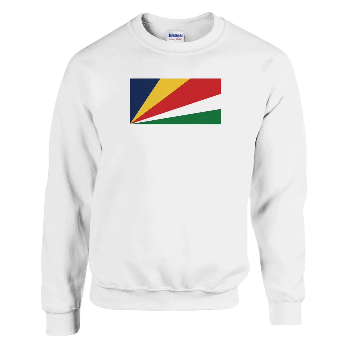 Sweat-shirt Drapeau des Seychelles - Pixelforma 