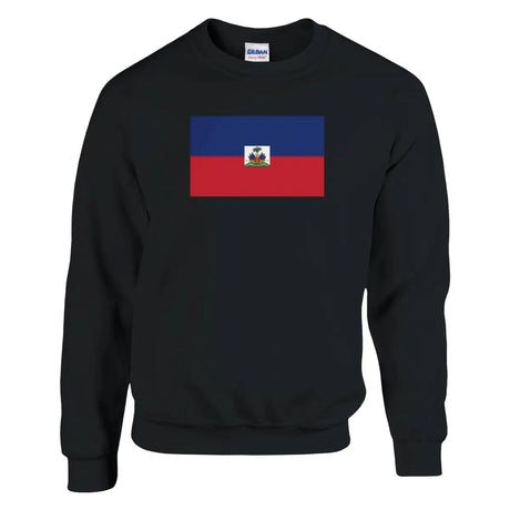 Sweat-shirt Drapeau d'Haïti - Pixelforma 