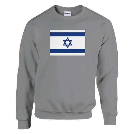 Sweat-shirt Drapeau d'Israël - Pixelforma 