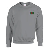 Sweat-shirt Drapeau du Bangladesh en broderie - Pixelforma 