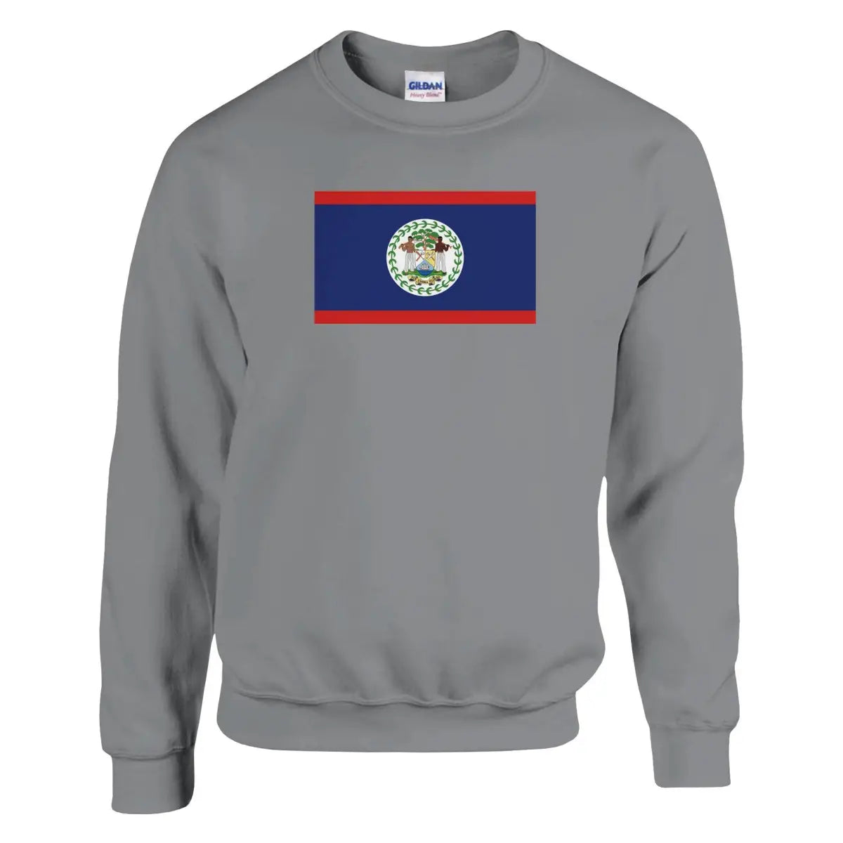 Sweat-shirt Drapeau du Belize - Pixelforma 