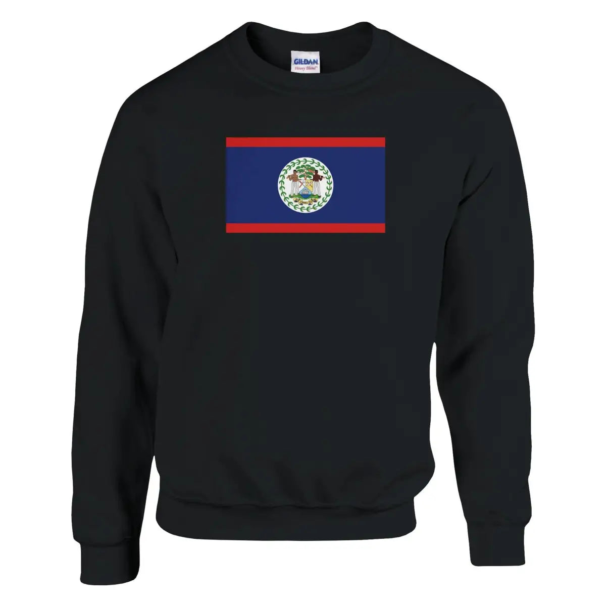 Sweat-shirt Drapeau du Belize - Pixelforma 