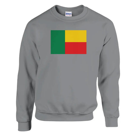 Sweat-shirt Drapeau du Bénin - Pixelforma 