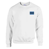 Sweat-shirt Drapeau du Botswana en broderie - Pixelforma 