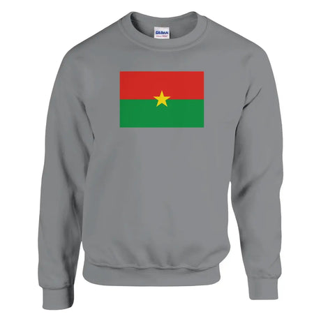 Sweat-shirt Drapeau du Burkina Faso - Pixelforma 