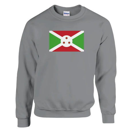 Sweat-shirt Drapeau du Burundi - Pixelforma 