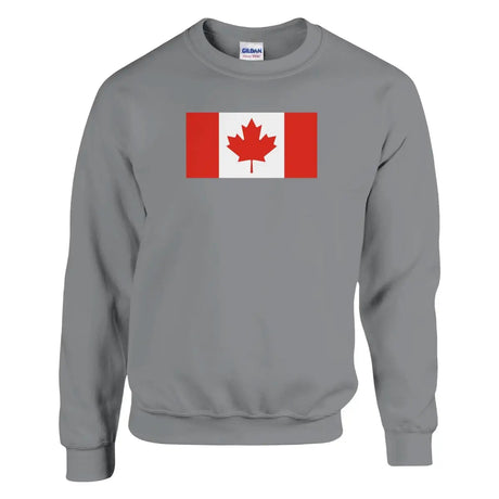 Sweat-shirt drapeau du canada - pixelformaflag