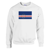 Sweat-shirt Drapeau du Cap-Vert - Pixelforma 