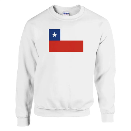 Sweat-shirt Drapeau du Chili - Pixelforma 