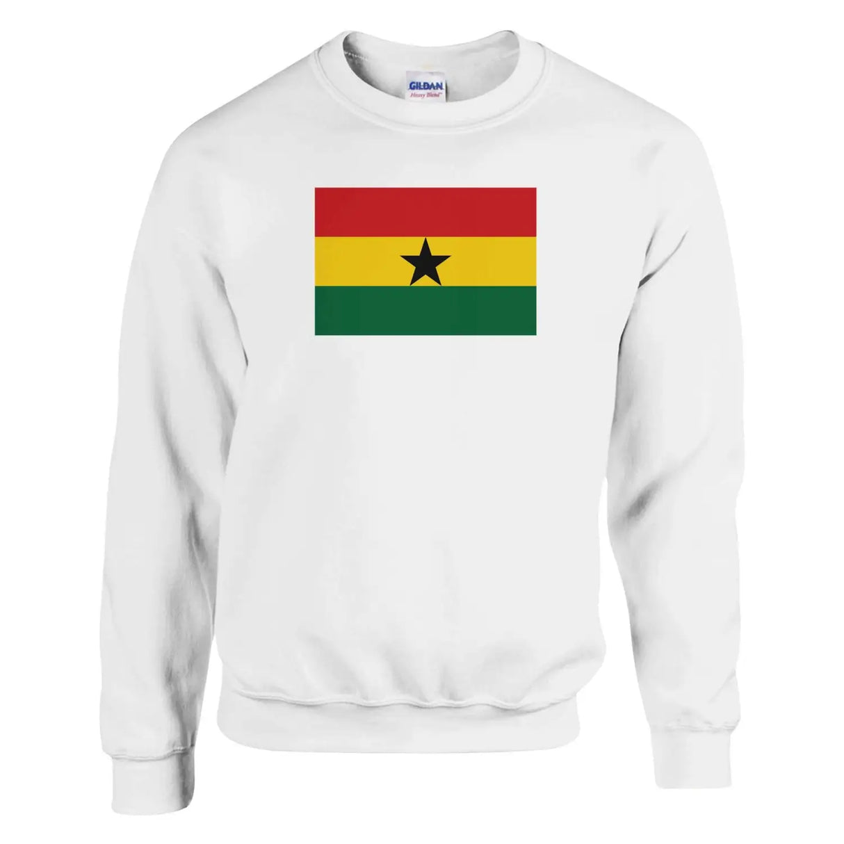 Sweat-shirt drapeau du ghana - pixelforma