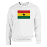 Sweat-shirt drapeau du ghana - pixelforma