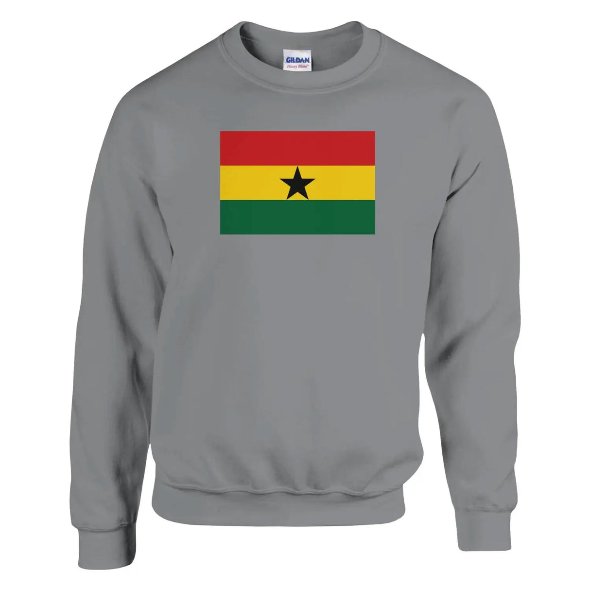Sweat-shirt drapeau du ghana - pixelforma