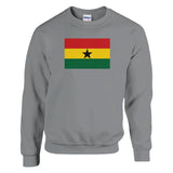 Sweat-shirt drapeau du ghana - pixelforma