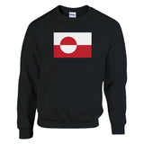 Sweat-shirt Drapeau du Groenland - Pixelforma 