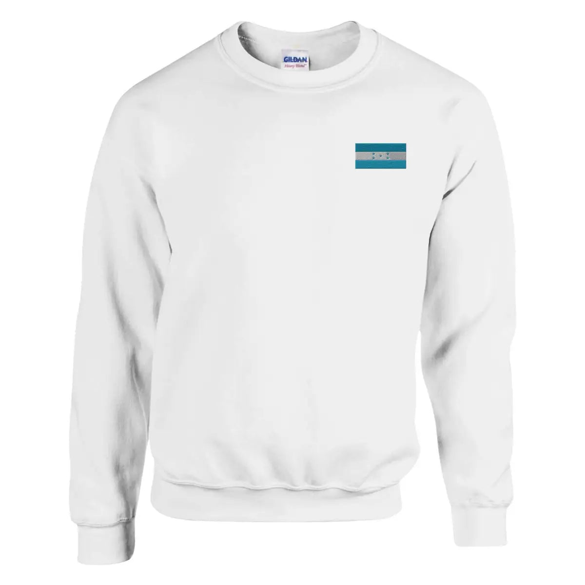 Sweat-shirt Drapeau du Honduras en broderie - Pixelforma 