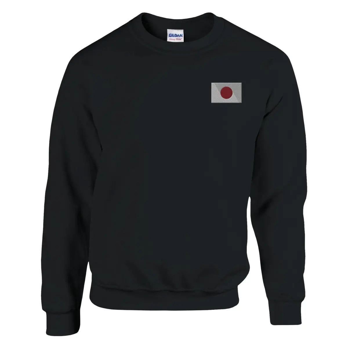 Sweat-shirt Drapeau du Japon en broderie - Pixelforma 