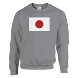 Sweat-shirt drapeau du japon - pixelformaflag