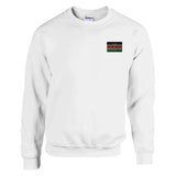 Sweat-shirt drapeau du kenya en broderie - pixelformaflag