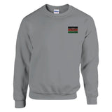 Sweat-shirt drapeau du kenya en broderie - pixelformaflag