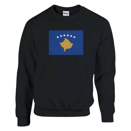 Sweat-shirt Drapeau du Kosovo - Pixelforma 