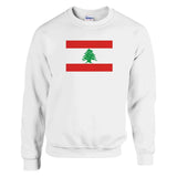 Sweat-shirt Drapeau du Liban - Pixelforma 