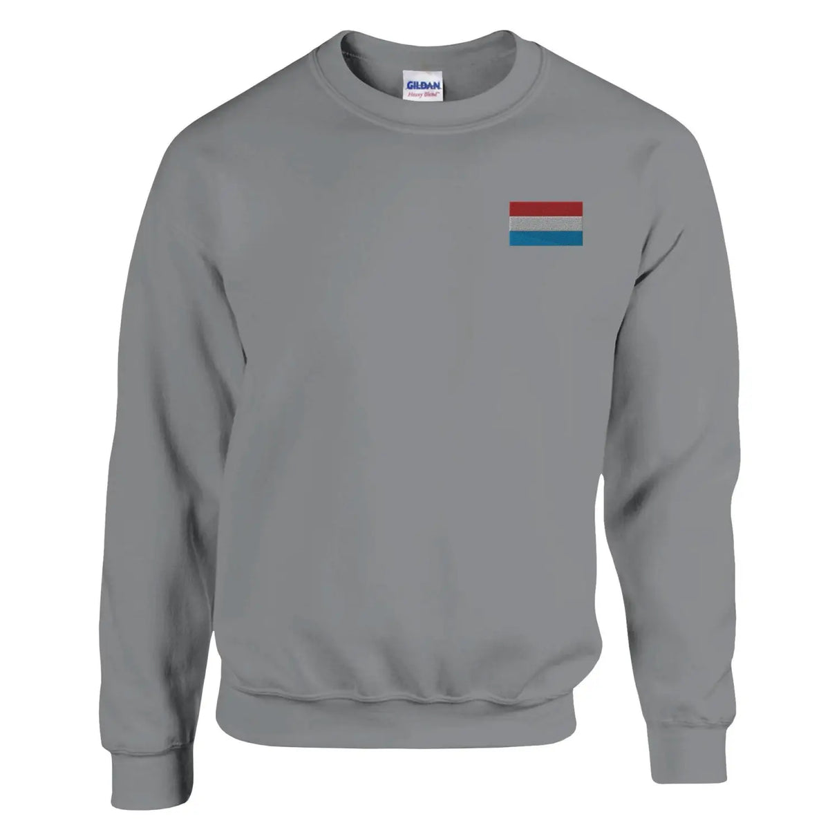 Sweat-shirt drapeau du luxembourg en broderie - pixelformaflag