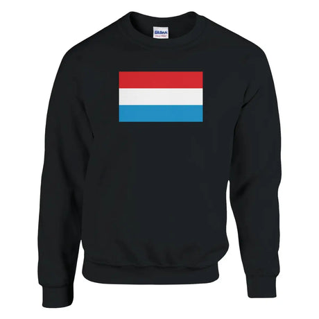 Sweat-shirt Drapeau du Luxembourg - Pixelforma 