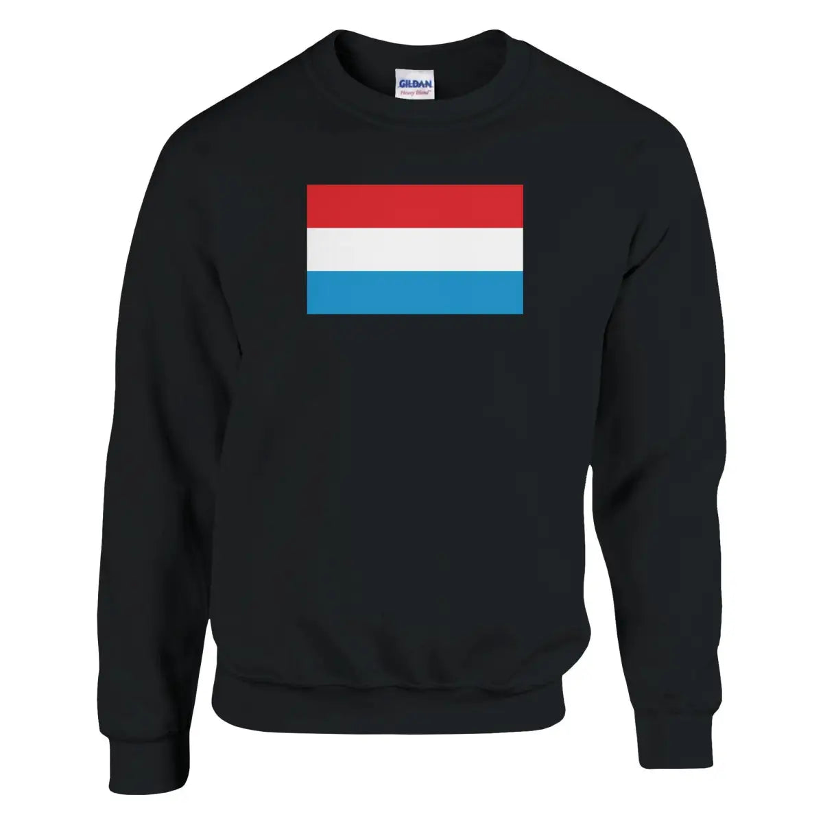 Sweat-shirt drapeau du luxembourg - pixelformaflag