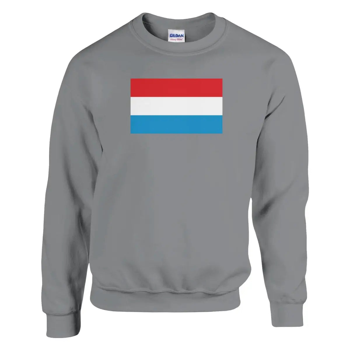 Sweat-shirt drapeau du luxembourg - pixelformaflag