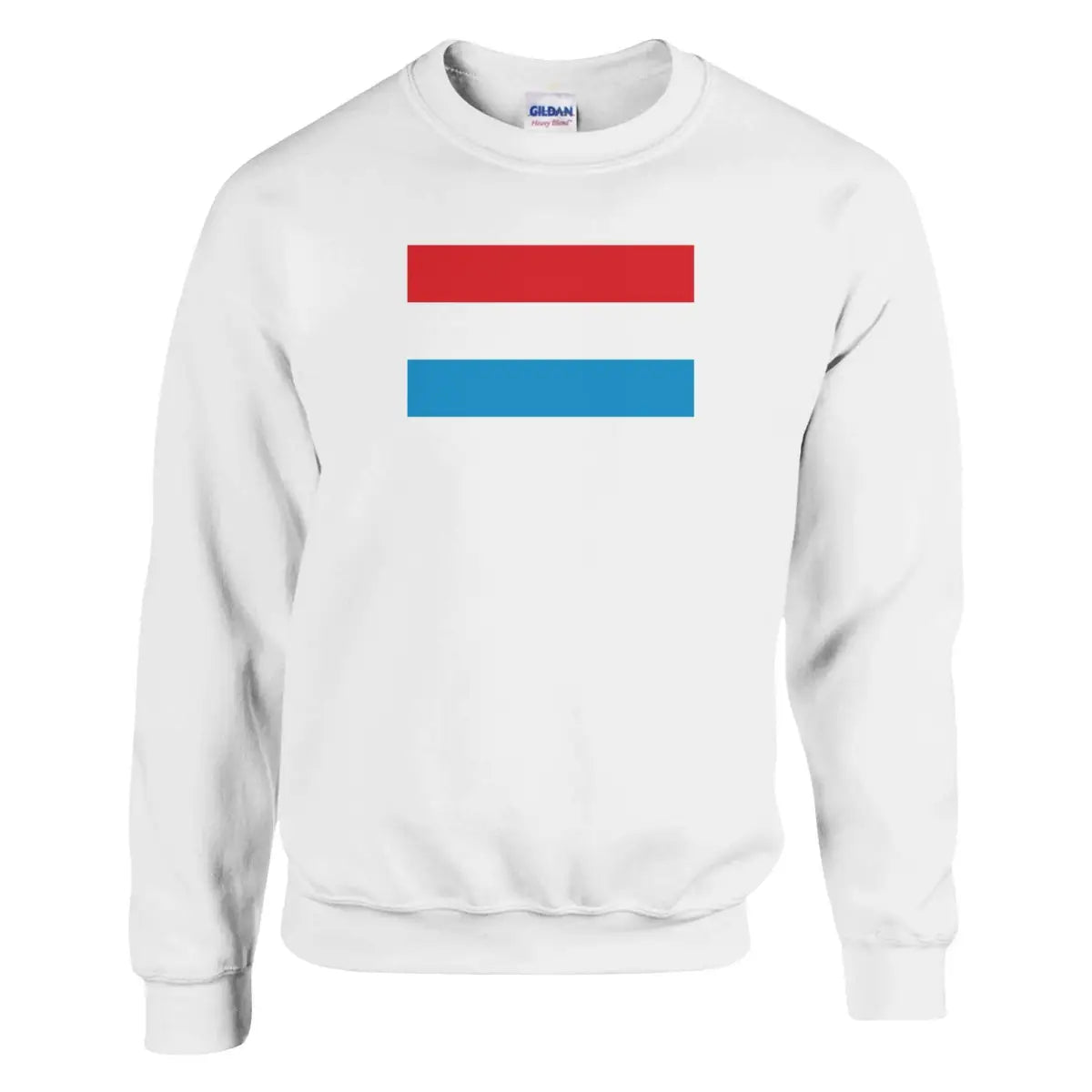 Sweat-shirt drapeau du luxembourg - pixelformaflag