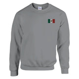 Sweat-shirt Drapeau du Mexique en broderie - Pixelforma 