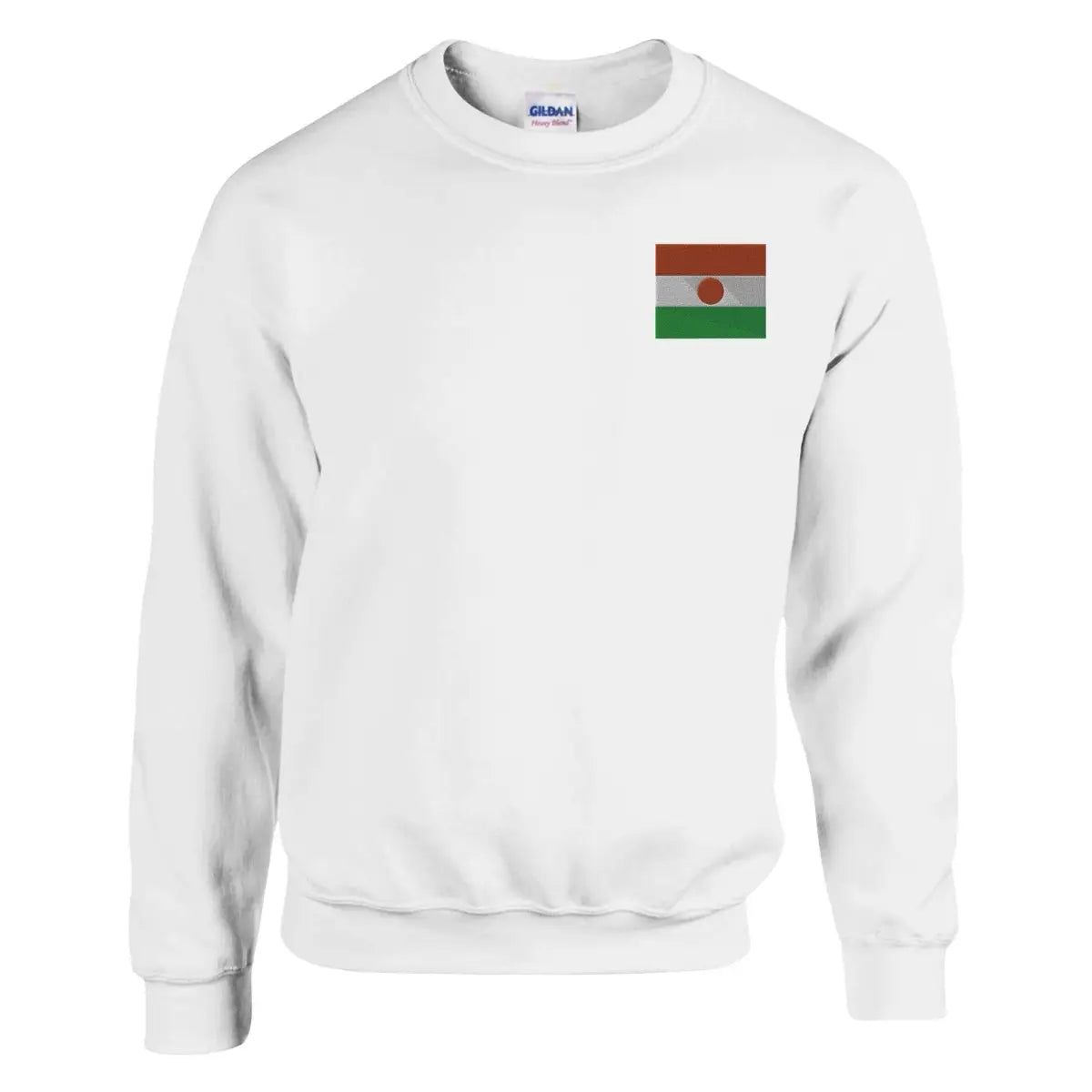 Sweat-shirt Drapeau du Niger en broderie - Pixelforma 