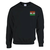 Sweat-shirt drapeau du niger en broderie - pixelformaflag