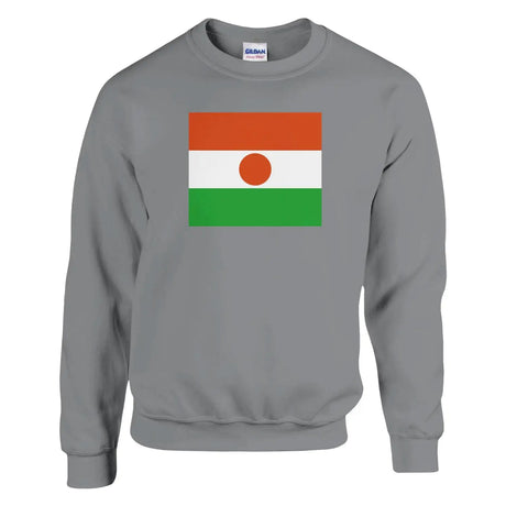 Sweat-shirt drapeau du niger - pixelformaflag
