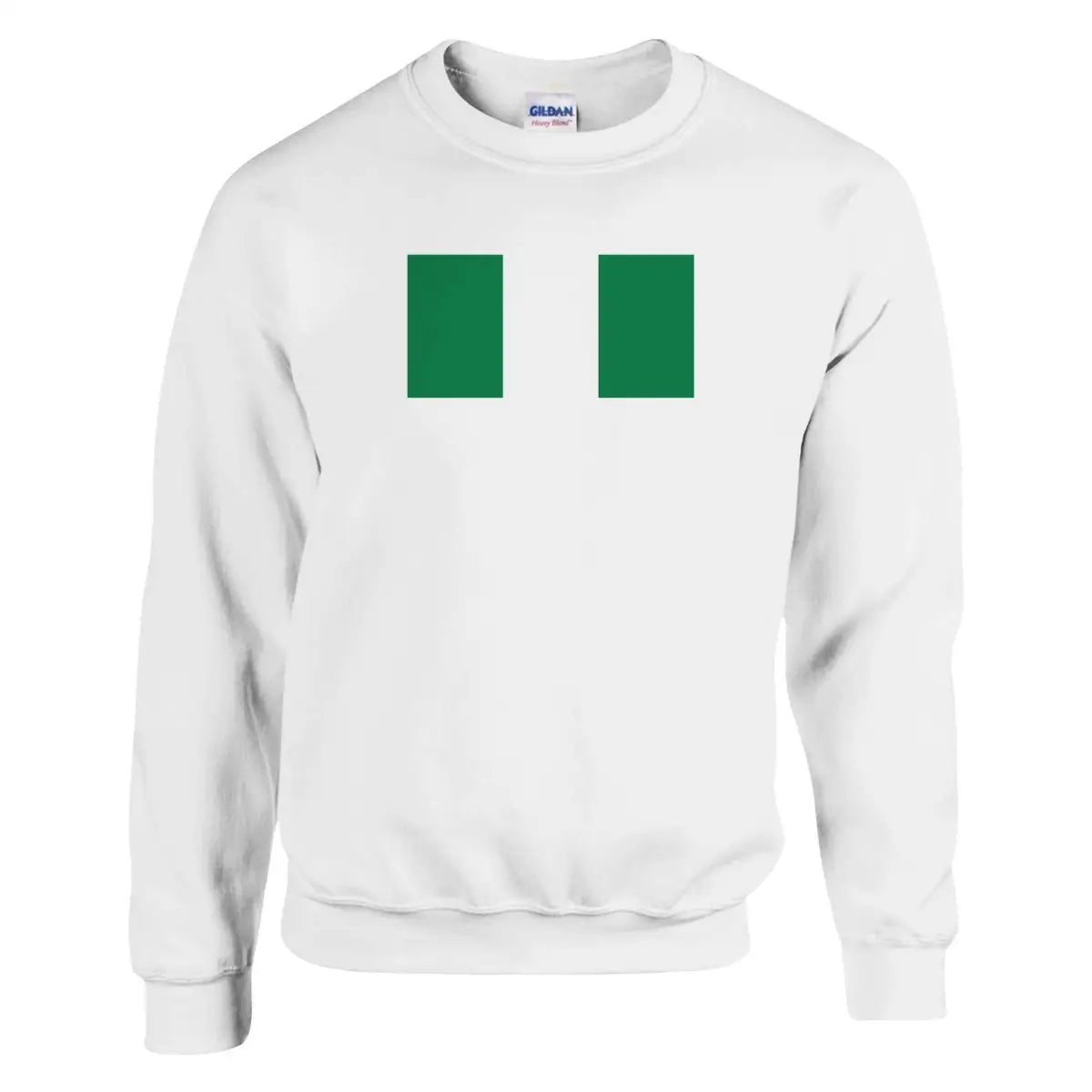 Sweat-shirt Drapeau du Nigeria - Pixelforma 