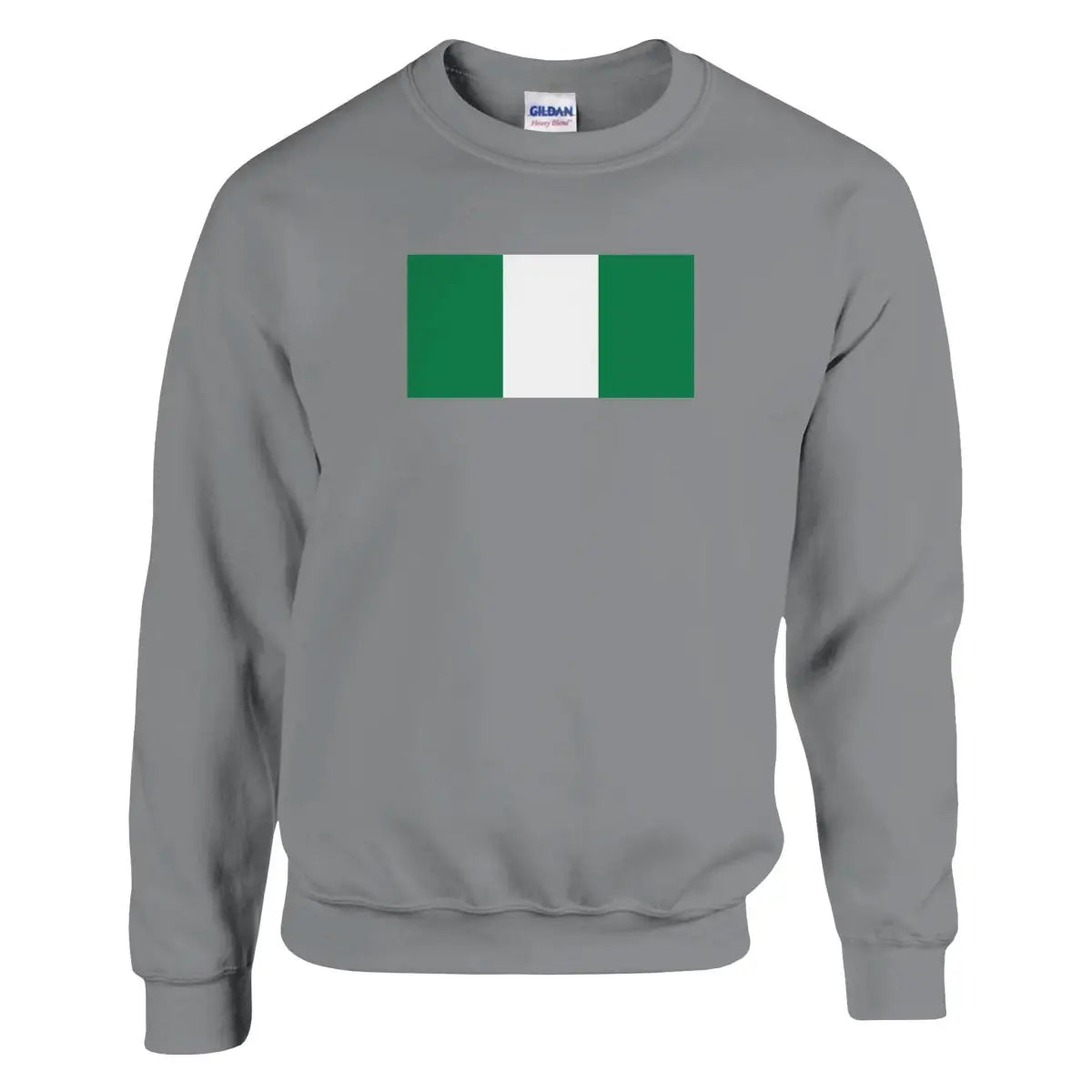 Sweat-shirt Drapeau du Nigeria - Pixelforma 