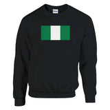 Sweat-shirt Drapeau du Nigeria - Pixelforma 