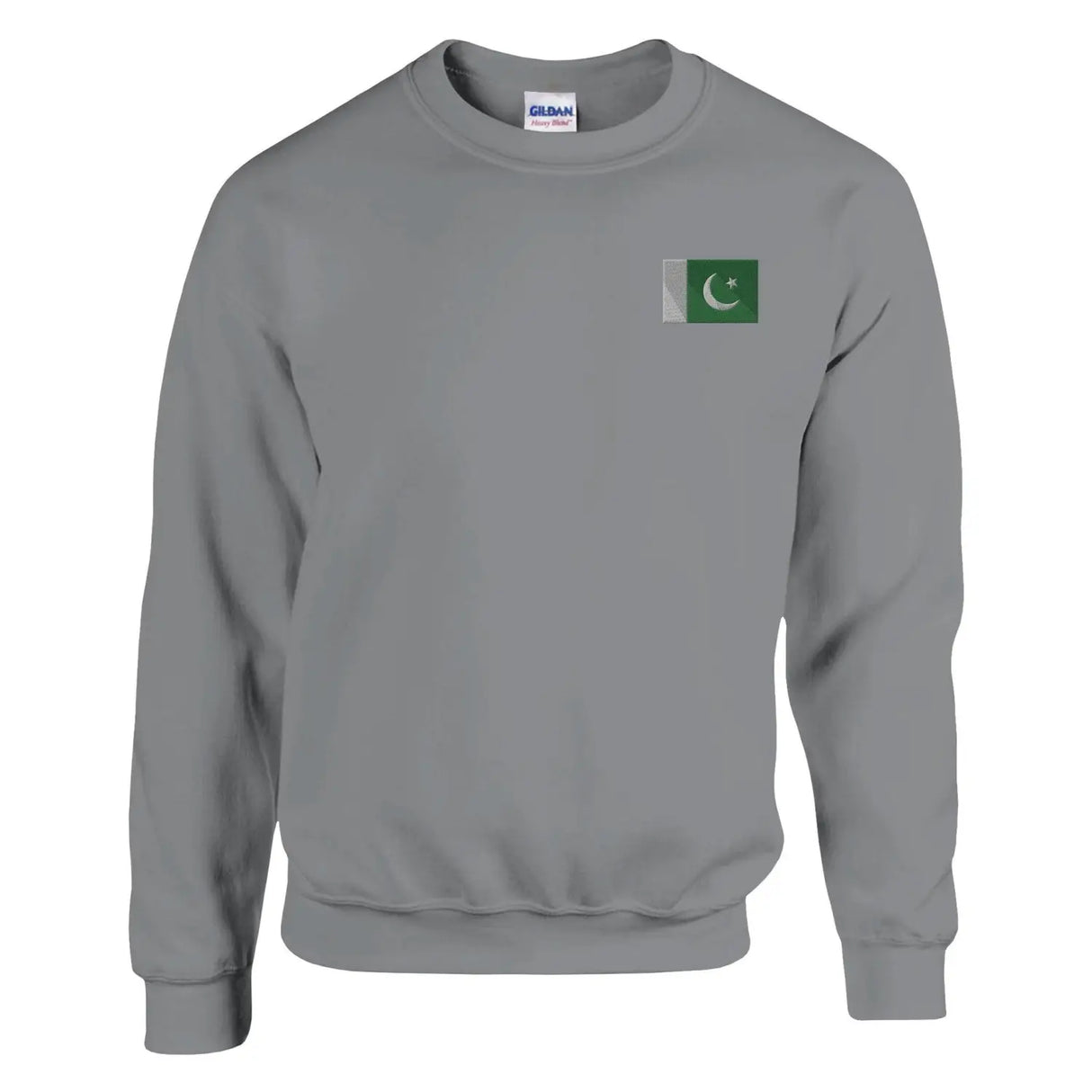 Sweat-shirt drapeau du pakistan en broderie - pixelformaflag