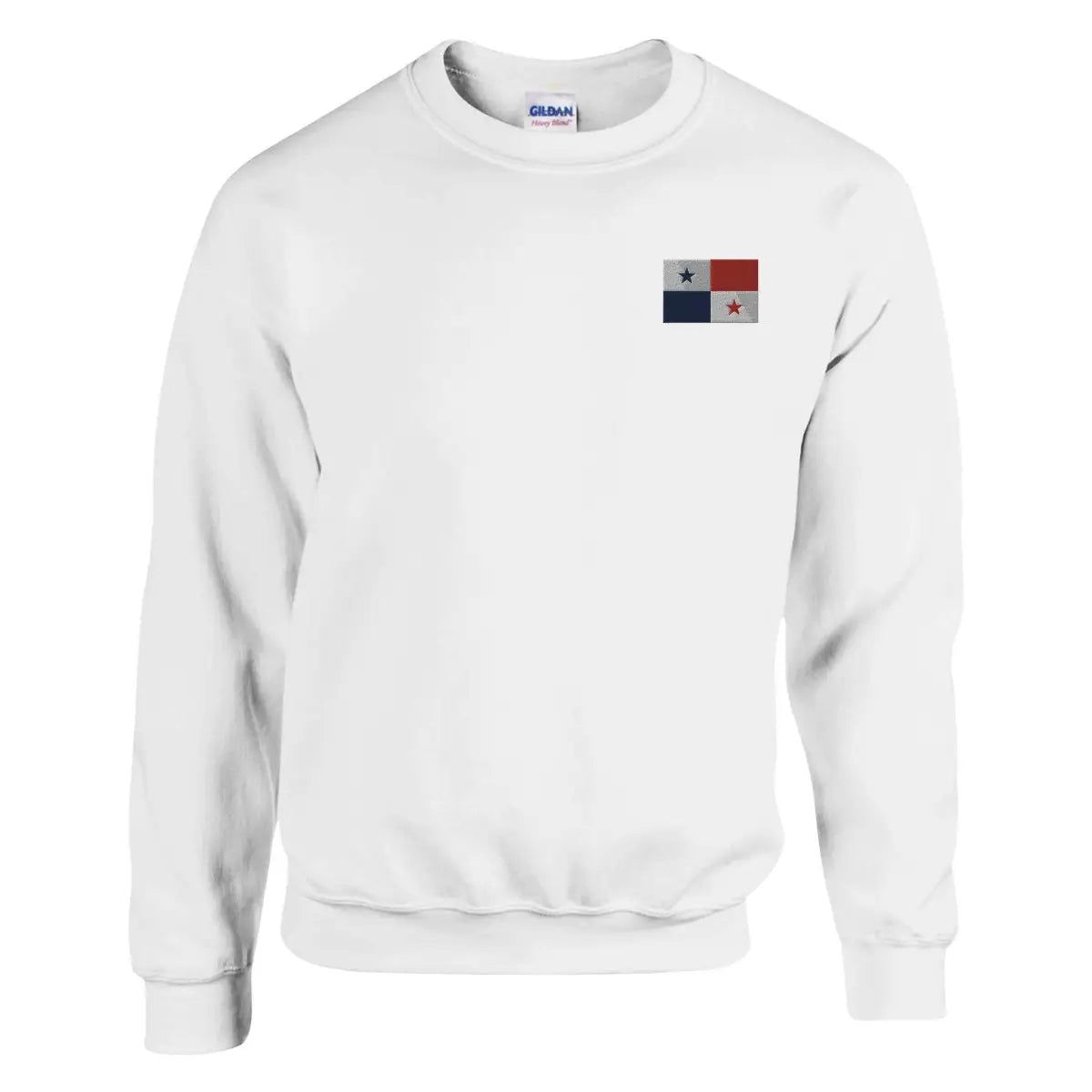 Sweat-shirt Drapeau du Panama en broderie - Pixelforma 