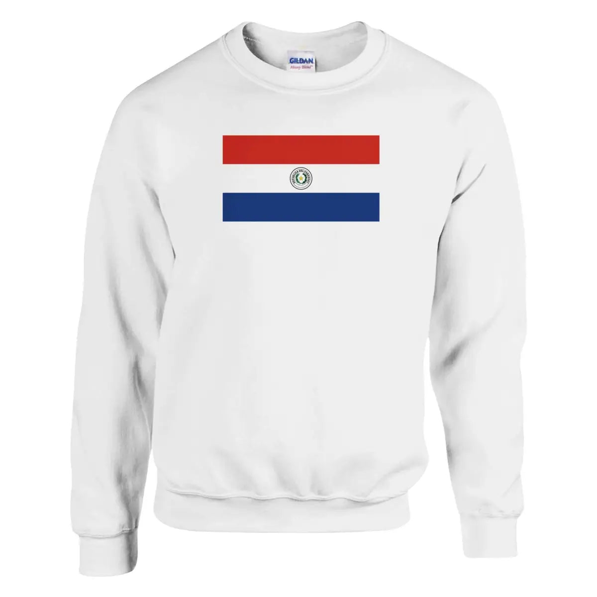 Sweat-shirt drapeau du paraguay - pixelformaflag