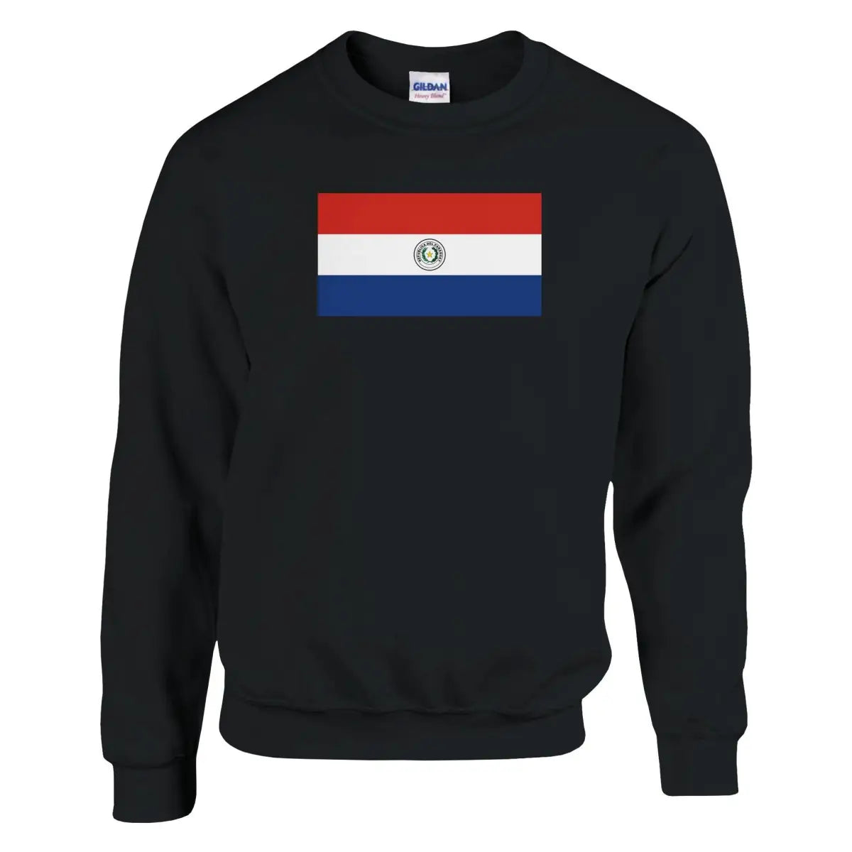 Sweat-shirt drapeau du paraguay - pixelformaflag