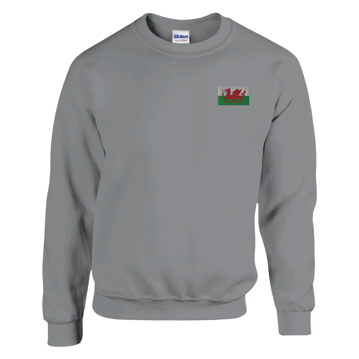 Sweat-shirt Drapeau du pays de Galles en broderie - Pixelforma 