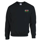 Sweat-shirt drapeau du pays de galles en broderie - pixelformaflag